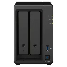 Almacenamiento en Red NAS Synology DS723+ Negro AM4 Socket: AMD Ryzen™ AMD Ryzen R1600 de Synology, Almacenamiento conectado ...