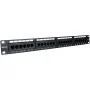 Patch Panel 24 Puertos UTP Categoría 6 Phasak PU 2420 de Phasak, Armarios y estanterías - Ref: S9910992, Precio: 25,14 €, Des...