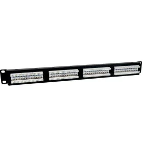 Patch Panel 24 Porte UTP Categoria 6 Phasak PU 2421 di Phasak, Armadi e mensole - Rif: S9910993, Prezzo: 34,22 €, Sconto: %