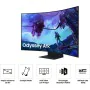 Monitor Samsung Odyssey Ark S55CG970NU 55" 4K Ultra HD 165 Hz di Samsung, Monitor - Rif: S9911048, Prezzo: 2,00 €, Sconto: %