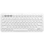 Clavier sans fil Logitech K380 Blanc de Logitech, Claviers numériques - Réf : S9911299, Prix : 52,14 €, Remise : %