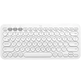 Clavier sans fil Logitech K380 Blanc de Logitech, Claviers numériques - Réf : S9911299, Prix : 52,14 €, Remise : %