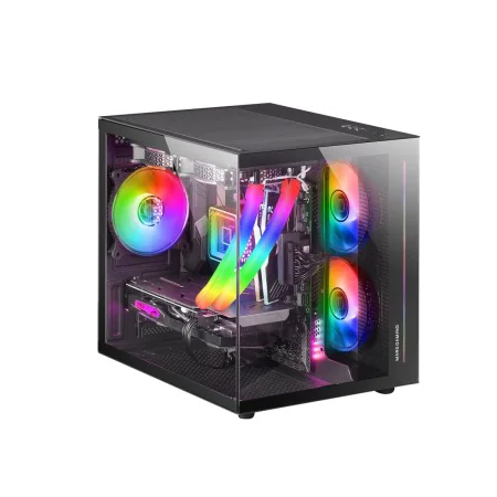 Case computer desktop ATX Mars Gaming MCVIEW Nero di Mars Gaming, Case computer desktop - Rif: S9911342, Prezzo: 54,29 €, Sco...