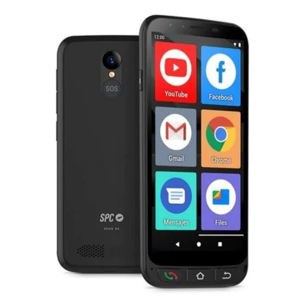 Smartphone SPC Zeus 4G Pro Quad Core 4 GB RAM 64 GB Black by SPC, SIM-Free Mobile Phones & Smartphones - Ref: S9911408, Price...