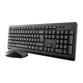 Clavier et souris sans fil Trust 25433 Noir de Trust, Ensembles Clavier et Souris - Réf : S9911415, Prix : 17,39 €, Remise : %