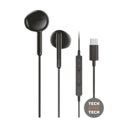 Auriculares Tech One Tech TEC1302 Negro de Tech One Tech, Auriculares y accesorios - Ref: S9911567, Precio: 7,82 €, Descuento: %