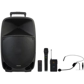 Altifalante Bluetooth Portátil FONESTAR MALIBU-315 Preto 250 W de FONESTAR, Auriculares portáteis e altifalantes com porta do...