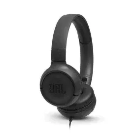 Headphones with Microphone JBL JBLT500BLK Black by JBL, Headphones and accessories - Ref: S9912492, Price: 28,59 €, Discount: %