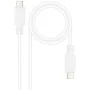 Cable USB NANOCABLE 10.01.2301-W 1 m (1 unidad) de NANOCABLE, Cables USB - Ref: S9912556, Precio: 3,64 €, Descuento: %