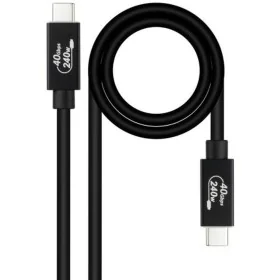 Cavo USB NANOCABLE 10.01.5001 Nero 1 m (1 Unità) di NANOCABLE, Cavi USB - Rif: S9912557, Prezzo: 9,38 €, Sconto: %