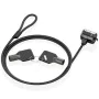 Cable de Seguridad Aisens ASLK-D40K04-BK 1,5 m de Aisens, Candados de seguridad - Ref: S9912617, Precio: 6,26 €, Descuento: %