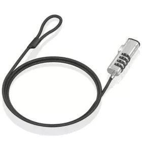 Cable de Seguridad Aisens ASLK-D50N05-BK 1,5 m de Aisens, Candados de seguridad - Ref: S9912620, Precio: 13,94 €, Descuento: %