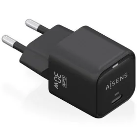 Chargeur mural Aisens ASCH-30W1P019-BK Noir 30 W (1 Unité) de Aisens, Chargeurs - Réf : S9912623, Prix : 10,59 €, Remise : %