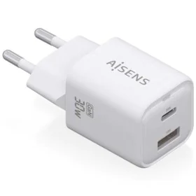 Caricabatterie da Parete Aisens ASCH-30W2P020-W Bianco 30 W (1 Unità) di Aisens, Caricabatterie - Rif: S9912626, Prezzo: 10,2...