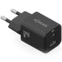 Wall Charger Aisens ASCH-35W2P025-BK Black 35 W (1 Unit) by Aisens, Chargers - Ref: S9912631, Price: 12,62 €, Discount: %