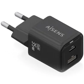 Chargeur mural Aisens ASCH-35W2P025-BK Noir 35 W (1 Unité) de Aisens, Chargeurs - Réf : S9912631, Prix : 13,14 €, Remise : %