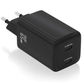 Chargeur mural Aisens ASCH-65W2P040-BK Noir 65 W (1 Unité) de Aisens, Chargeurs - Réf : S9912633, Prix : 17,32 €, Remise : %