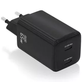 Carregador de Parede Aisens ASCH-65W2P040-BK Preto 65 W (1 Unidade) de Aisens, Carregadores - Ref: S9912633, Preço: 17,25 €, ...