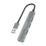 Hub USB Aisens A106-0859 Gris (1 Unité) de Aisens, Hubs USB - Réf : S9912638, Prix : 6,33 €, Remise : %