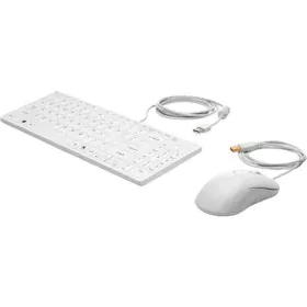 Teclado e Rato HP 1VD81AA Branco de HP, Tecladossnuméricos - Ref: S9912792, Preço: 152,11 €, Desconto: %