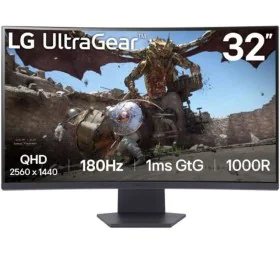 Monitor LG 32GS60QC-B Quad HD 32" 144 Hz 50 - 60 Hz 180 Hz di LG, Monitor - Rif: S9913222, Prezzo: 237,55 €, Sconto: %