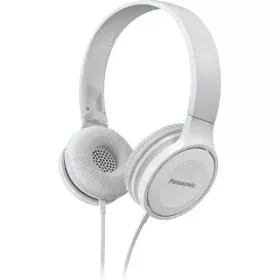 Headphones with Microphone Panasonic RP-HF100ME (3.5 mm) White by Panasonic, Headphones and accessories - Ref: S9913374, Pric...