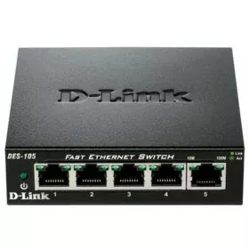 Schalter für das Büronetz D-Link DES-105/E LAN von D-Link, Netzwerk-Switches - Ref: S9913577, Preis: 25,68 €, Rabatt: %