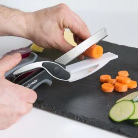 Kitchen Knife-Scissors Scible InnovaGoods by InnovaGoods, Kitchen Scissors - Ref: V0100993, Price: 6,90 €, Discount: %