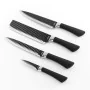 Set de Cuchillos Black Shark Swiss·Q Namiutsu InnovaGoods 4 Piezas de InnovaGoods, Juegos de cuchillos de cocina - Ref: V0101...