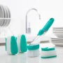 Scourer Brush with Handle and Soap Dispenser Cleasy InnovaGoods by InnovaGoods, Brushes - Ref: V0103083, Price: 9,90 €, Disco...