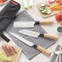 Set de Cuchillos con Funda de Transporte Profesional Damas·Q InnovaGoods de InnovaGoods, Juegos de cuchillos de cocina - Ref:...