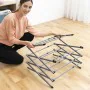 Folding and Extendable Metal Clothes Dryer with 3 Levels Cloxy InnovaGoods 11 Bars by InnovaGoods, Indoor Airers - Ref: V0103...