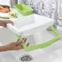 Ausziehbares Schneidebrett mit Tablett, Behälter und Abtropffläche, 3-in-1 PractiCut InnovaGoods von InnovaGoods, Schneidbret...