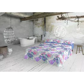 Bedding set Lois TROPIC Blue Single by Lois, Sheets and pillowcases - Ref: D2101800, Price: 25,83 €, Discount: %