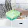 Dispenser di Sapone 2 in 1 per Lavandino Pushoap InnovaGoods di InnovaGoods, Attrezzi per la pulizia - Rif: V0103313, Prezzo:...