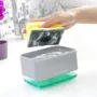 Dispenser di Sapone 2 in 1 per Lavandino Pushoap InnovaGoods di InnovaGoods, Attrezzi per la pulizia - Rif: V0103313, Prezzo:...