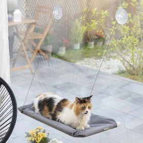 Hamac Suspendu pour Chats Catlax InnovaGoods de InnovaGoods, Lits de fenêtre avec ventouse - Réf : V0103474, Prix : 16,90 €, ...