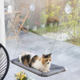 Hängematte für Katzen Catlax InnovaGoods von InnovaGoods, Saugnapf-Fensterbetten - Ref: V0103474, Preis: 12,18 €, Rabatt: %