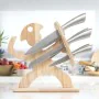 Set of Knives with Wooden Base Spartan InnovaGoods 7 Pieces by InnovaGoods, Kitchen Knife Sets - Ref: V0103494, Price: 44,90 ...