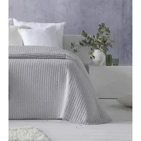 Colcha Hosteline AGNES Gris Perla Cama de 135 (1 Pieza) de Hosteline, Mantas y colchas - Ref: D2101933, Precio: 41,08 €, Desc...