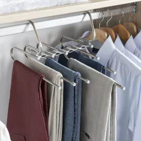 5-in-1 Multiple Trouser Hanger Havser InnovaGoods by InnovaGoods, Hangers - Ref: V0103543, Price: 10,90 €, Discount: %