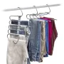 5-in-1 Multiple Trouser Hanger Havser InnovaGoods by InnovaGoods, Hangers - Ref: V0103543, Price: 6,84 €, Discount: %