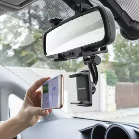 Soporte de Smartphone para Espejo Retrovisor Stropp InnovaGoods de InnovaGoods, Accesorios para coches - Ref: V0103557, Preci...