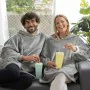 Oversized Sweatshirt Blanket with Fleece Lining Swug InnovaGoods by InnovaGoods, Dressing gowns - Ref: V0103580, Price: 24,90...