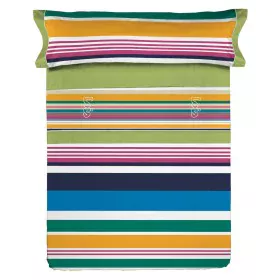 Bedding set Lois FRIDA Green Single by Lois, Sheets and pillowcases - Ref: D2102147, Price: 25,83 €, Discount: %