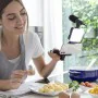 Kit Vlogging con Luce, Microfono e Telecomando Plodni InnovaGoods 6 Pezzi di InnovaGoods, Kit di accessori - Rif: V0103587, P...