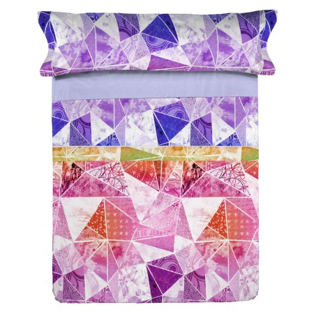 Bedding set Lois MAILEN Light mauve Single by Lois, Sheets and pillowcases - Ref: D2102159, Price: 28,76 €, Discount: %