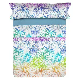 Bedding set Lois HIPPY Blue Super king by Lois, Sheets and pillowcases - Ref: D2102168, Price: 36,72 €, Discount: %