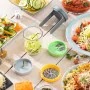 Cortador de Verduras en Espiral y Rallador con Recetas Vigizer InnovaGoods de InnovaGoods, Ralladores y cortadores manuales -...