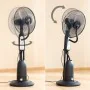 Nebuliser Pedestal Fan with Remote Control InnovaGoods Mistinn Black 90 W 2,8 L by InnovaGoods, Pedestal Fans - Ref: V0103698...